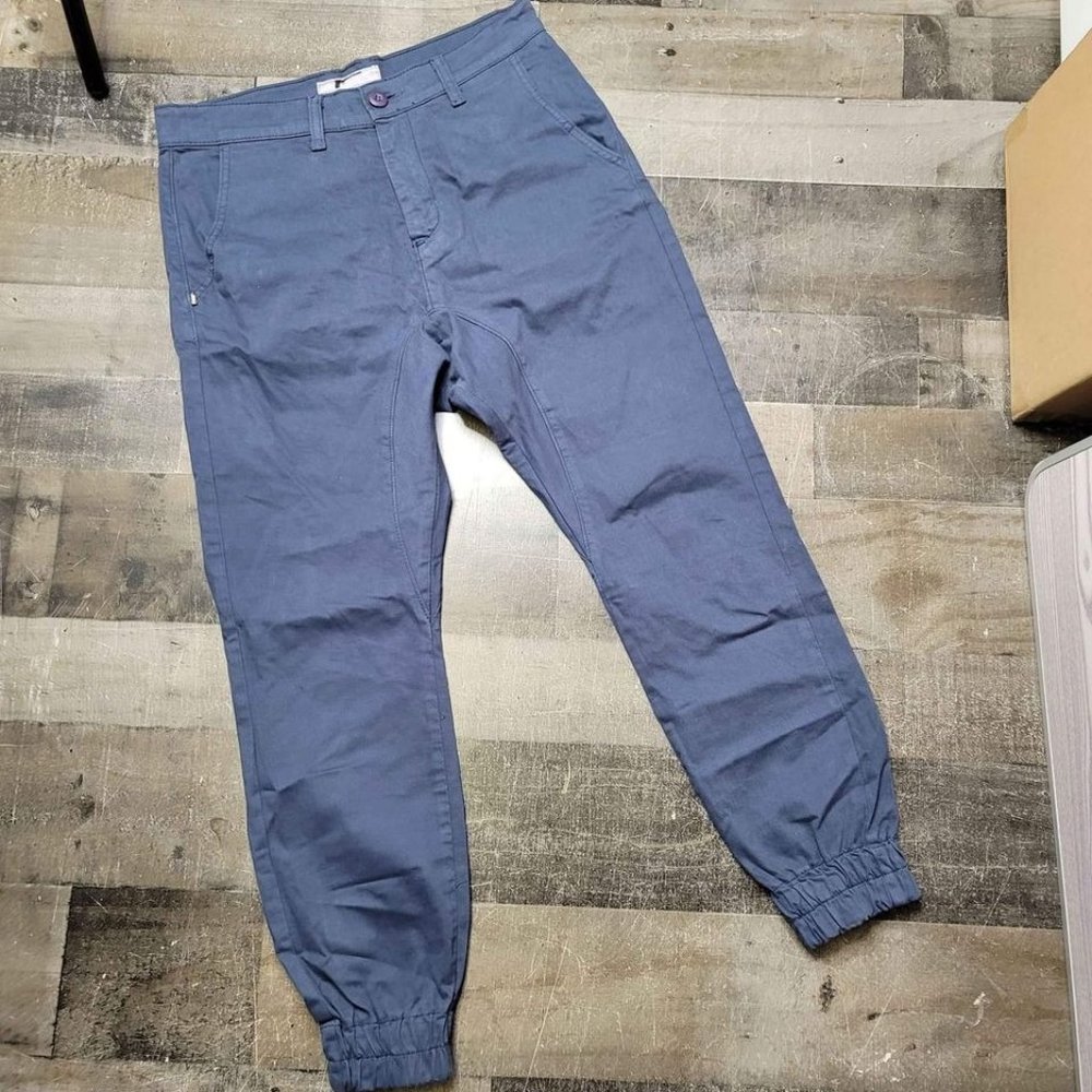 Silence is golden blue joggers